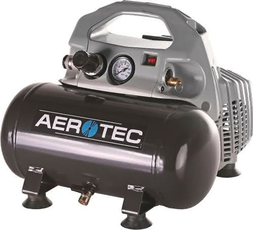 Kompressor Aerotec Airliner Silent 70l/min 8bar 0,3 kW 230 V,50 Hz 6l Kompressor Aerotec Airliner Silent 70l/min 8bar 0,3 kW 230 V,50 Hz 6l