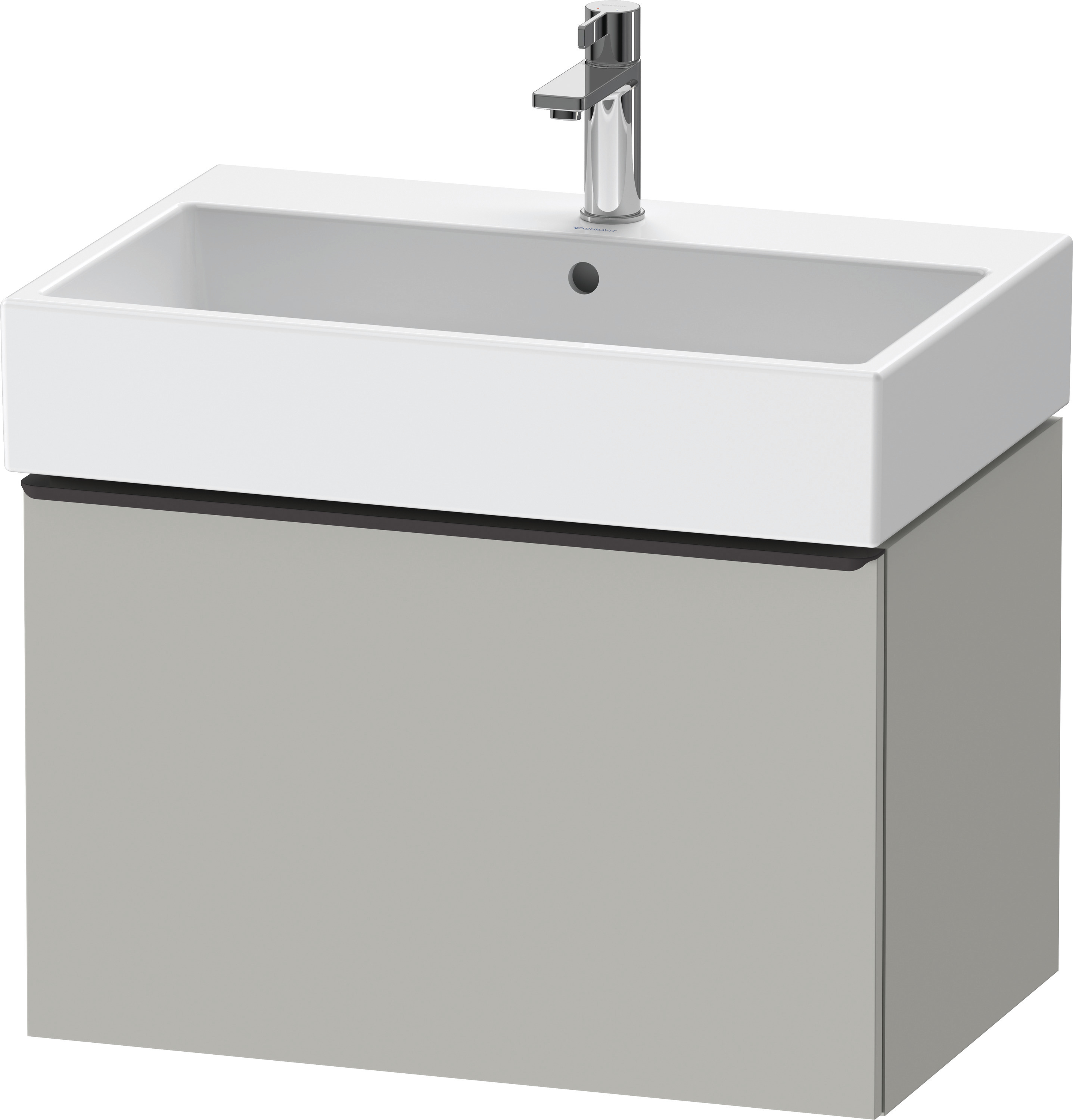 Duravit D-Neo WTU,Wdh,Ausz:1,Gr:Diamant Schw. 684x442x440mm,Betongrau Matt,Dekor