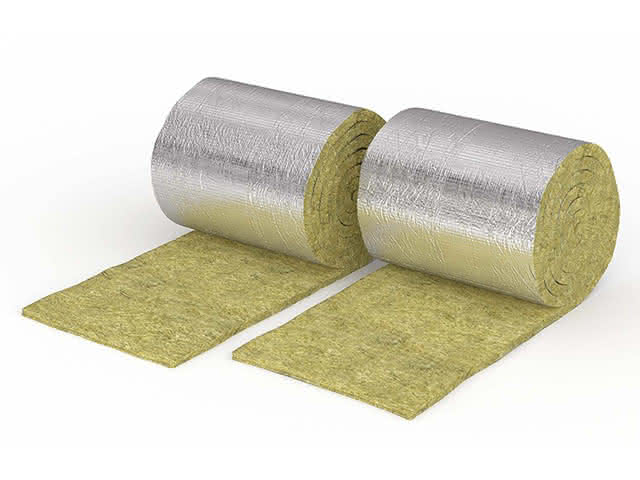 Rockwool Steinwollematte Klimarock Alu- kasch. 20mm B/L:0,5/9,35m, per qm Rockwool Steinwollematte Klimarock Alu- kasch. 20mm B/L:0,5/9,35m, per qm