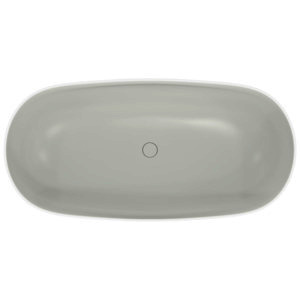 IS freistehende Duo-Badewanne Linda-X 1738x850x495mm Weiß