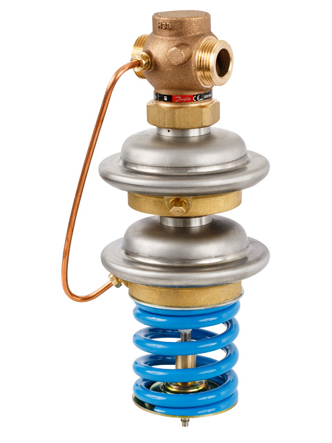 Danfoss Sicherheitsabsperrventil SAVD 15 G3/4 A, 1-5 bar, Kvs 2,5, PN25