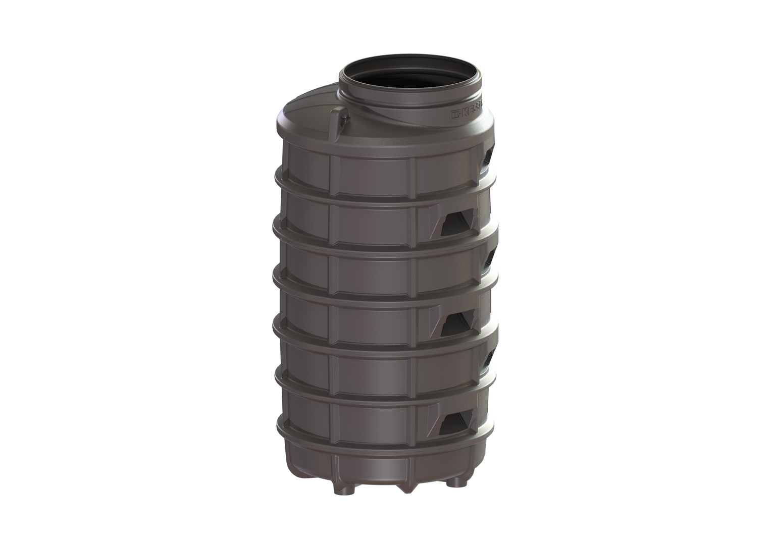 KESSEL-Standardschacht GT LW1000 Höhe 2050 mm, geschlossenes Bodenteil