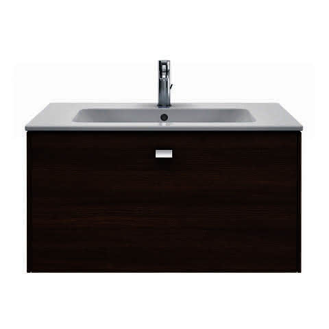 DU Möbelwaschtisch ME by Starck 830 mm mit ÜL, mit HLB, 1 HL, weiß