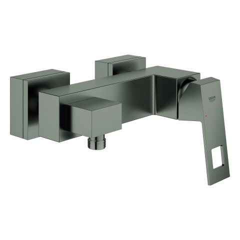 GROHE EH-Brausebatterie Eurocube 23145 Wandmontage hard graphite gebürstet