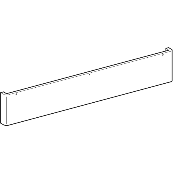 Geberit Schubladenfront für WTU myDay Ausschnitt li, Breite 115 cm, weiß