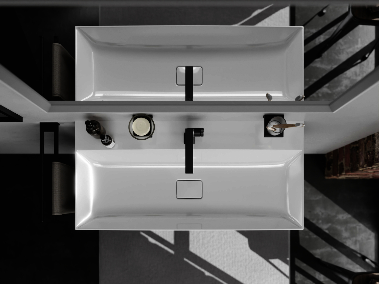 Hansgrohe WTM 110 Tecturis E Fine CoolStart ohne Ablaufgarnitur MSW