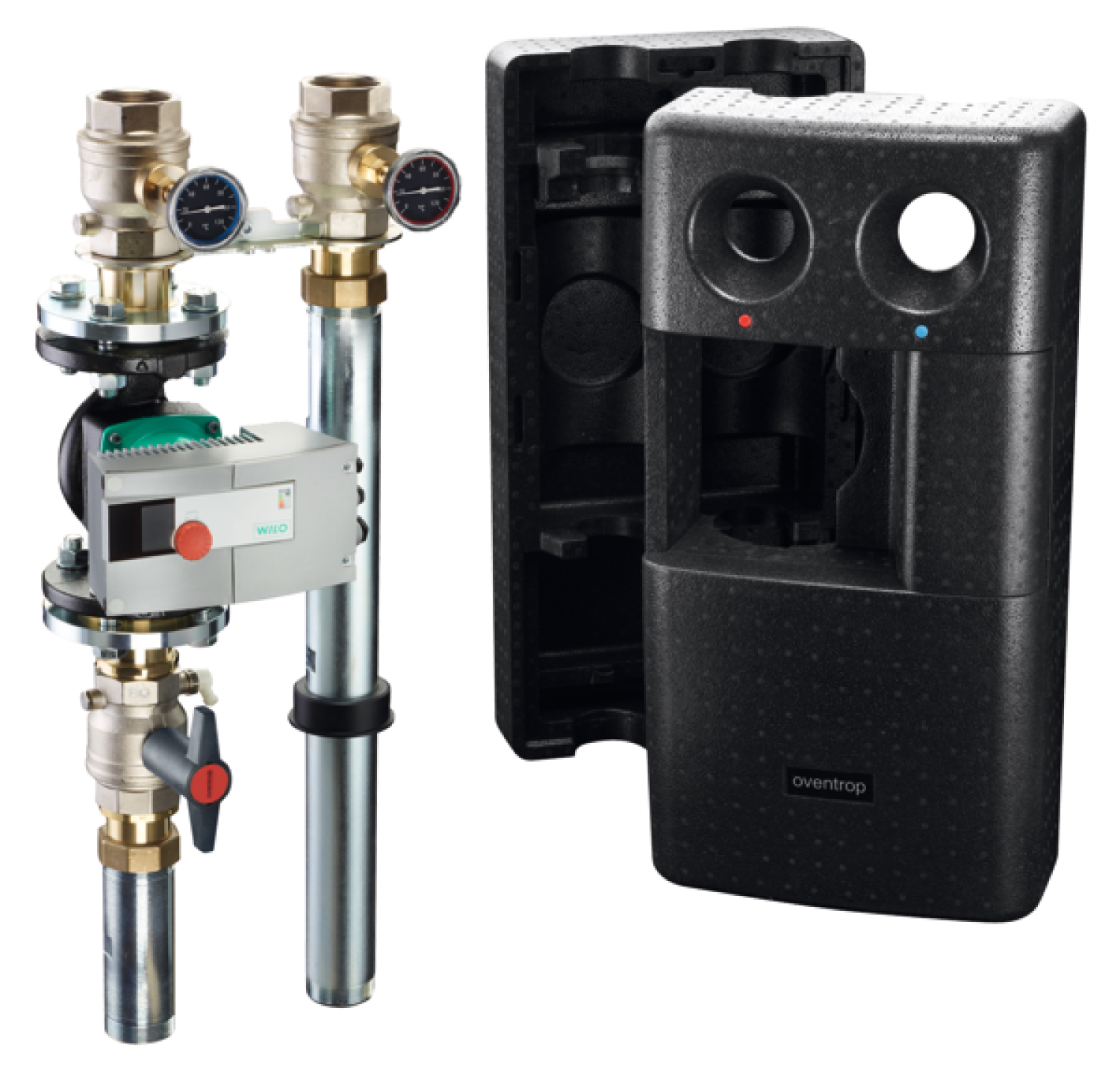 OVENTROP-Station Regumat S-220 DN 40, Wilo Stratos Maxo 40/0,5-8