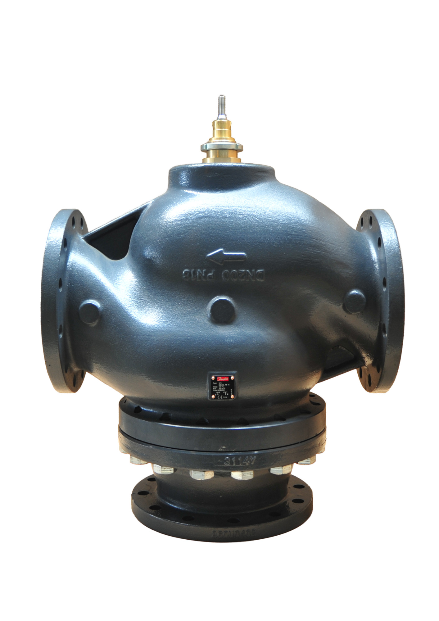 Danfoss 3-Wege VF3 DN200 Kvs 630, PN16, GGG 40,3