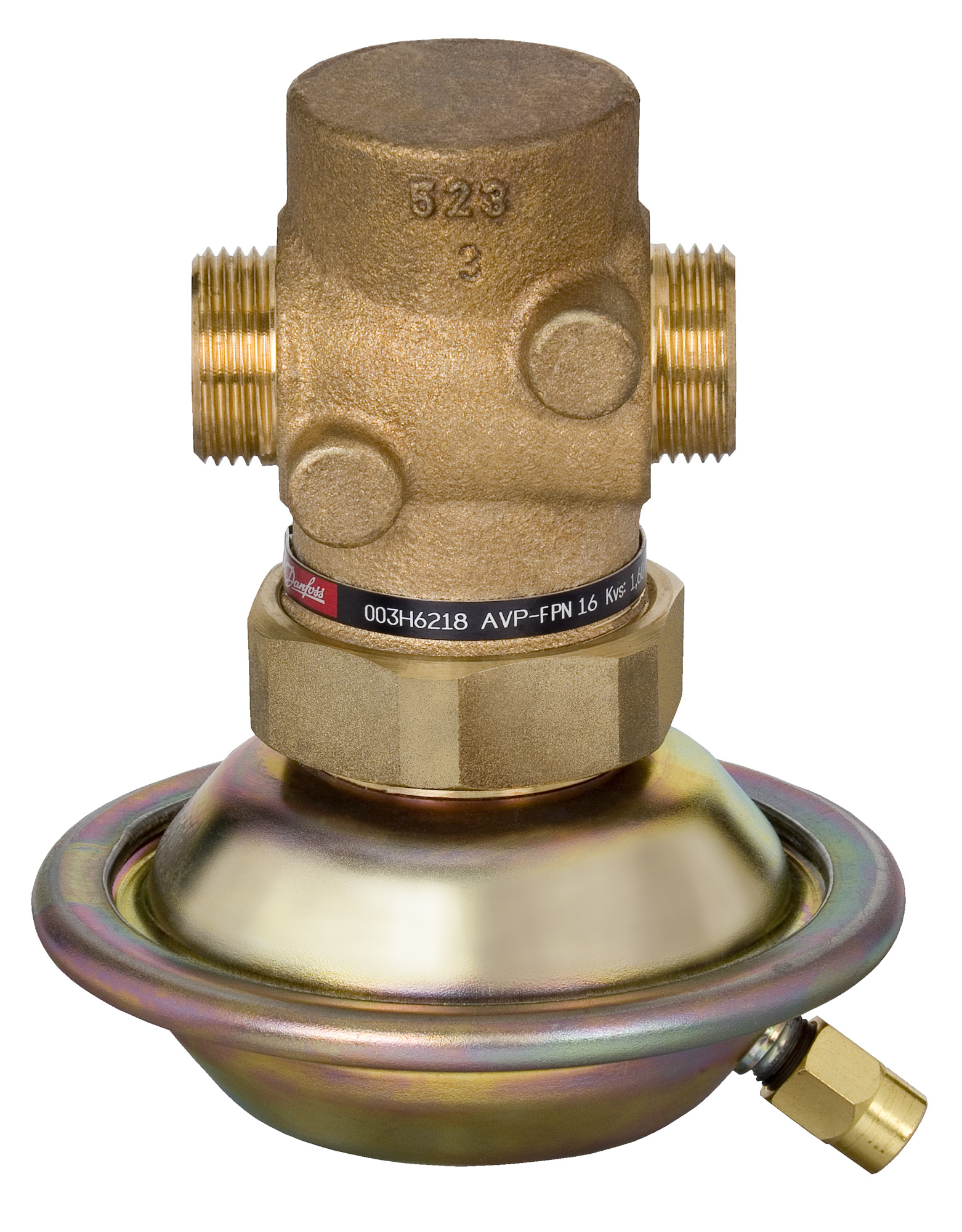 Danfoss Differenzdruckregler AVP-F RL DN15, Kvs 1,6 m3/h, 0,2 bar, PN16