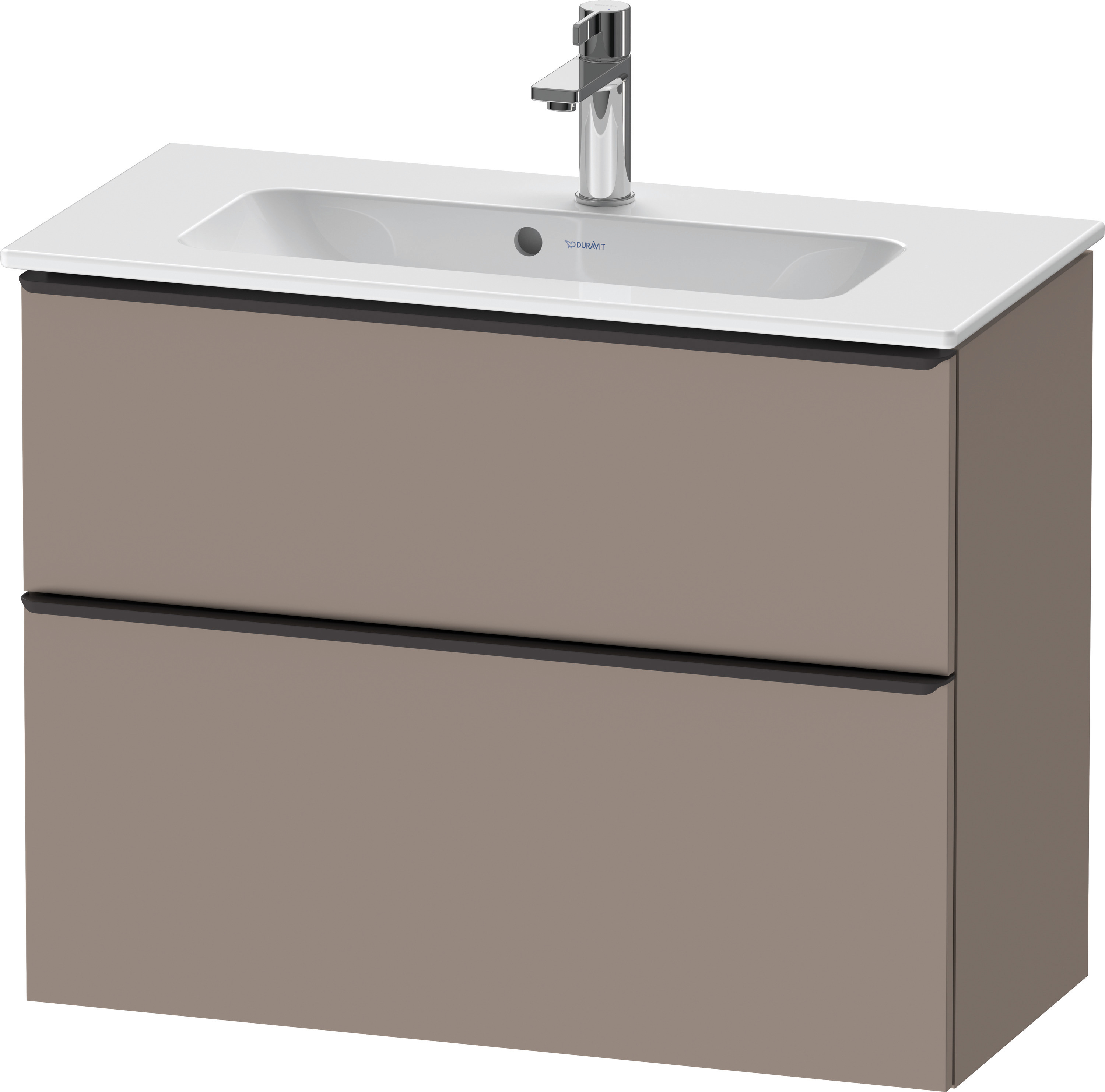 Duravit D-Neo WTU,Ausz:1,Schubk:1,GR:Dia.Schw 810x372x625mm,Wandh,Basalt Matt,Dekor