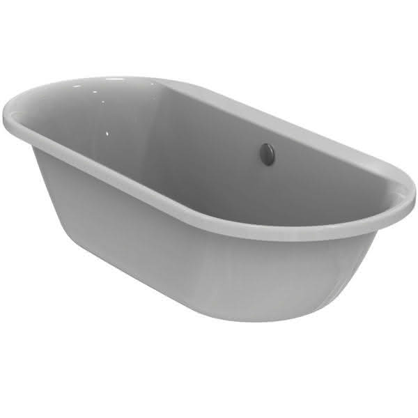 IS Oval-Badewanne Connect Air, 1800x800x475mm, Weiß
