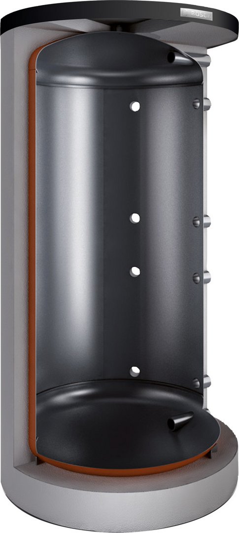 BOSCH Pufferspeicher STORA B 500-6 M 1 B 1845x850, 500 L, silber BOSCH Pufferspeicher STORA B 500-6 M 1 B 1845x850, 500 L, silber