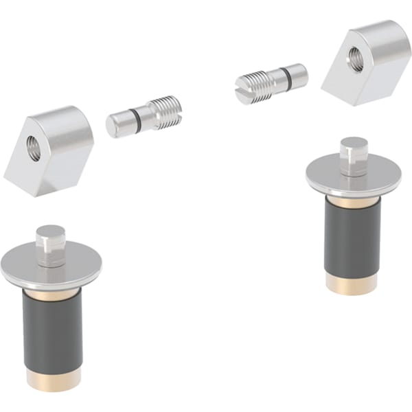 Geberit Set Scharniere für Urinaldeckel Pareo / Visit / Renova Plan