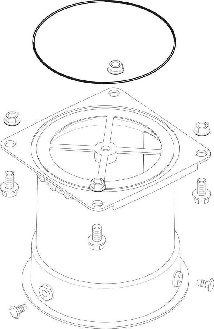 BOSCH Ersatzteil TTNR: 8738804978 Ansaugadapter VMU everp