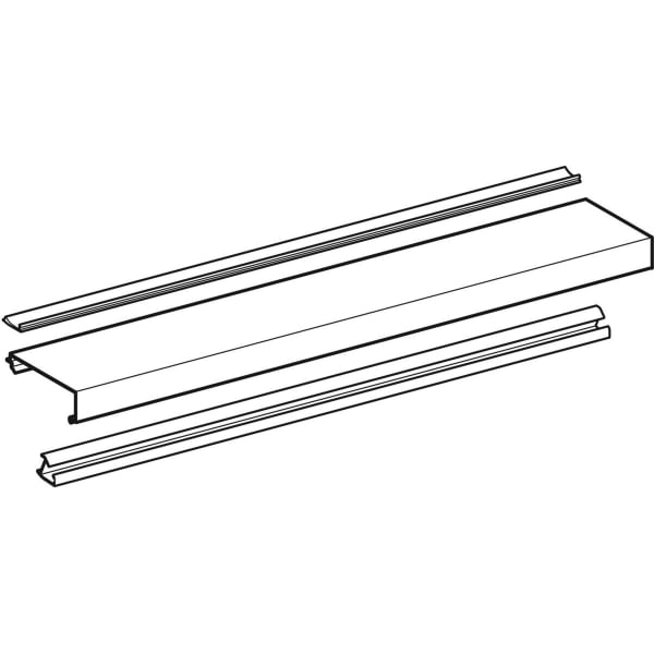 Geberit Set Lichtblenden für WT-/Nischenbel. für Geberit ONE Spiegelschrank, B:75