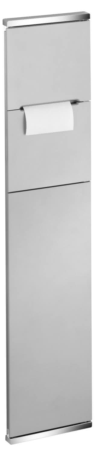 KEUCO Modul WC 1 Plan Integral 44964, verchromt/weiß, links angeschlagen