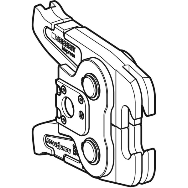 Geberit ZB 303 Mapress Zwischenbacke d35-66,7 Kompatibilität (3)