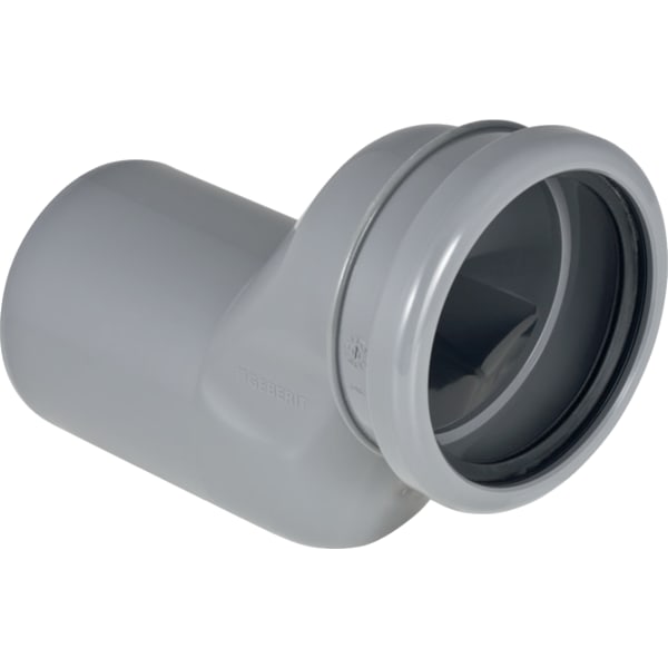 Geberit Set Anschlussstutzen für Wand-WC 5 cm etagiert d90/di90, grau Geberit Set Anschlussstutzen für Wand-WC 5 cm etagiert d90/di90, grau