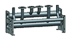 Remeha Sammelleitung DN 100 1 Kessel Reihe/ je 1 Kessel RÜ-RÜ