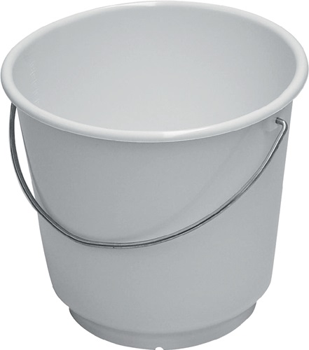 Eimer 10l PE weiß lebensmittelecht D.290mm H.265mm LOCKWEILER Eimer 10l PE weiß lebensmittelecht D.290mm H.265mm LOCKWEILER