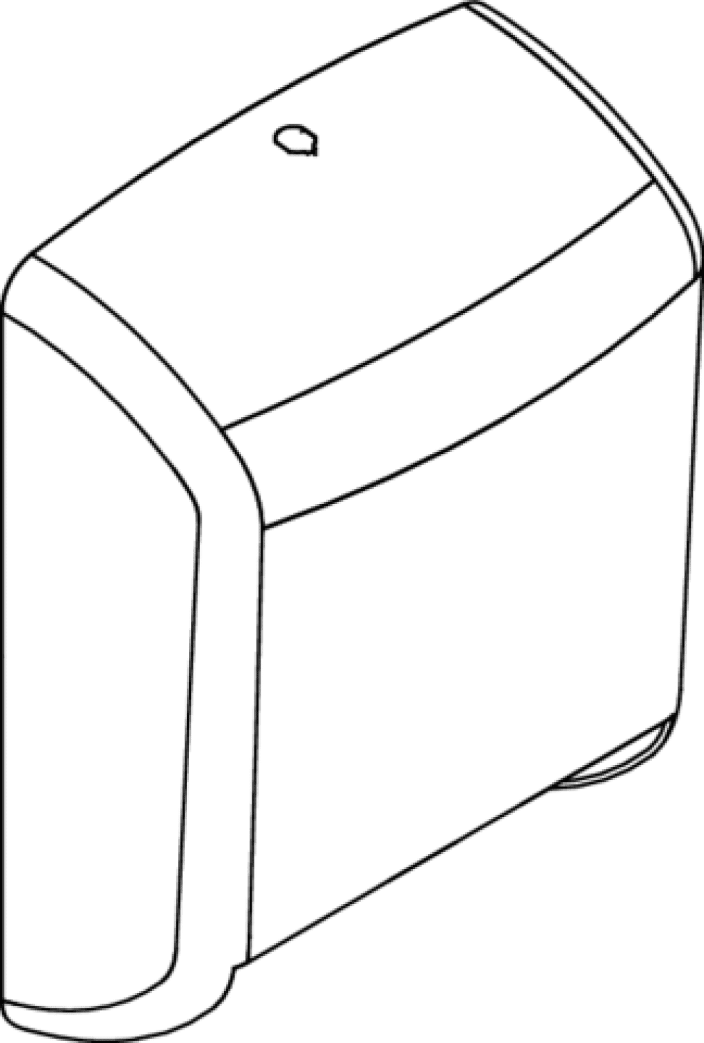 HEWI Gehäuse Papierhandtuchspender, Ersatzt. für 477.06.60005, 477.06D60005