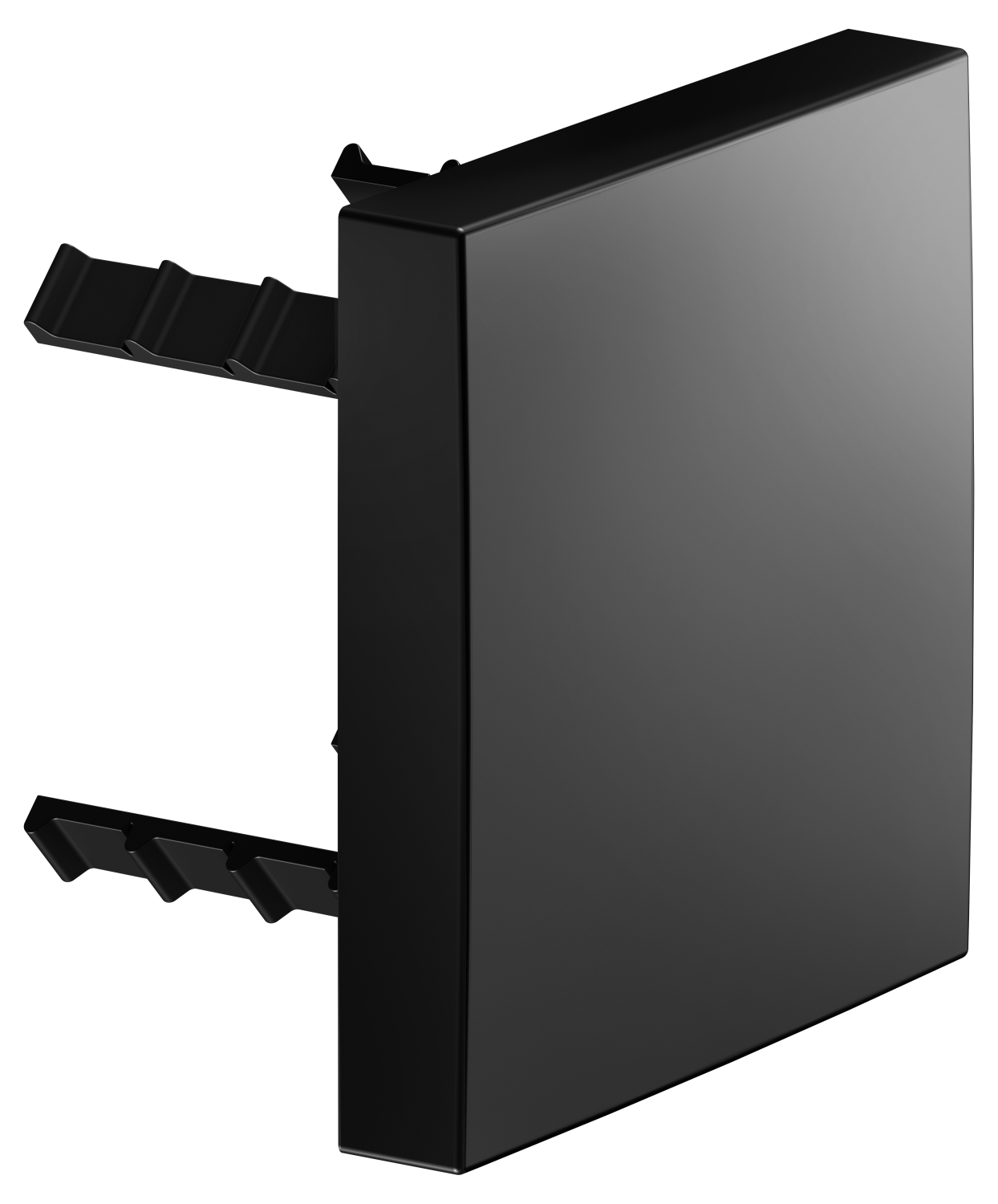 KEUCO Abdeckblende Arm.-Zub. 59949 f.Rohrunterbrecher (eck.) 90x90mm sw