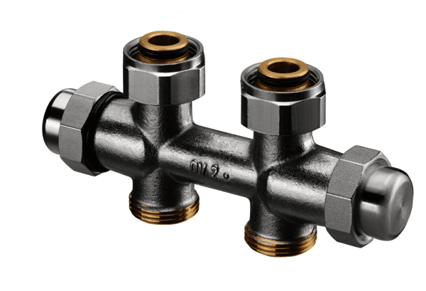 OVENTROP-Multiflex FQ Verschraubung für G 3/4 AG, DG, G 3/4 ÜM x 3/4 AG