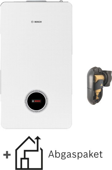 BOSCH BW-Standardpaket BOPA ST GC98WA010 GC9800iWA 30 P 23, Abgas C33x rot