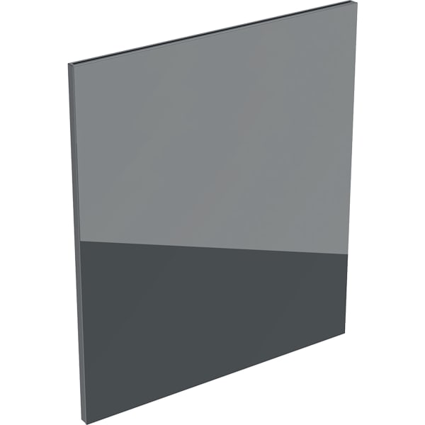 Geberit Schubl.-Front f. Acanto Seitenschrank mit 2 Schubl., B:45cm, lava / Glas
