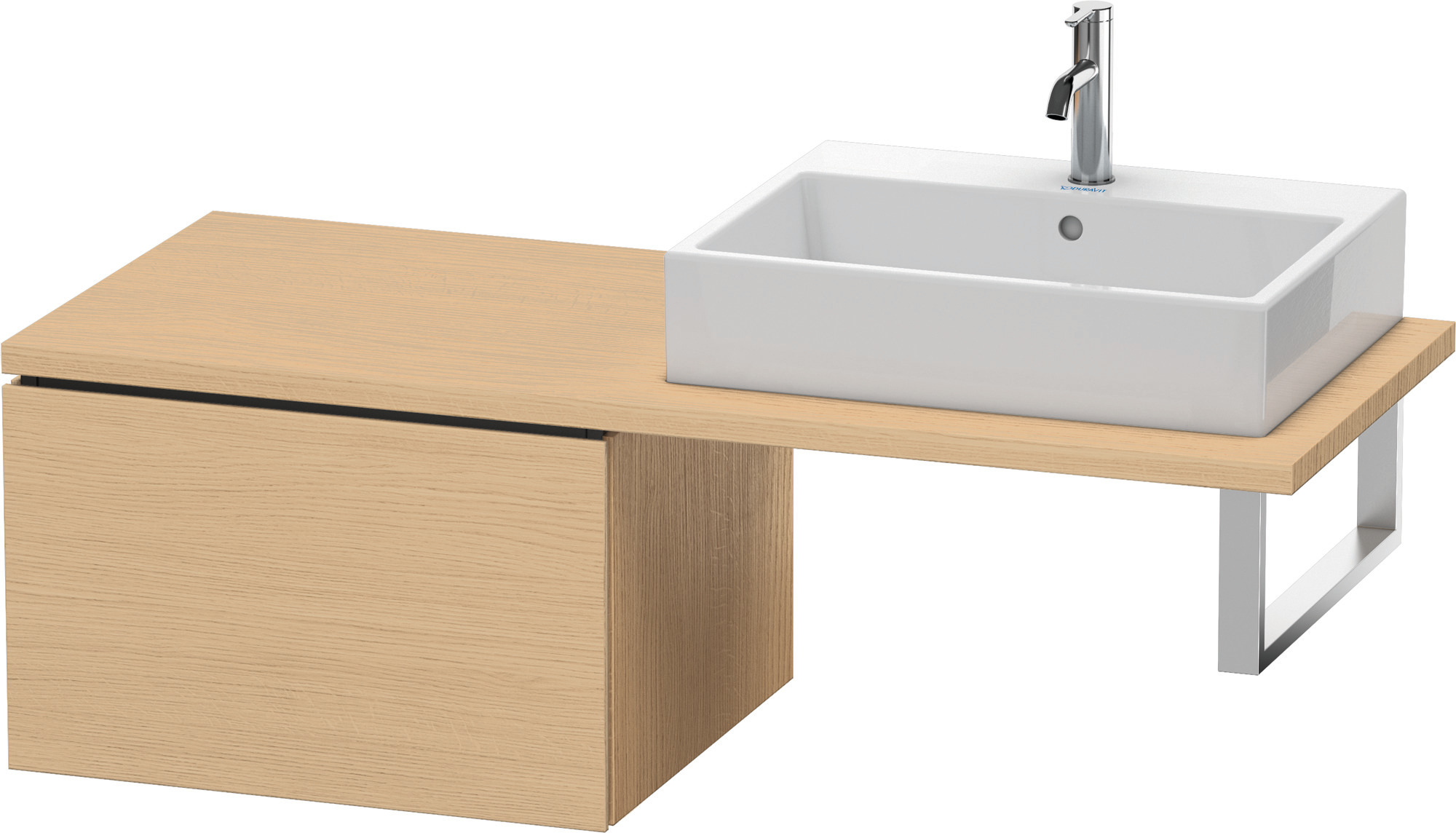 Duravit US für Konsole L-Cube 400x620x548mm 1 Auszug, Eiche Natur