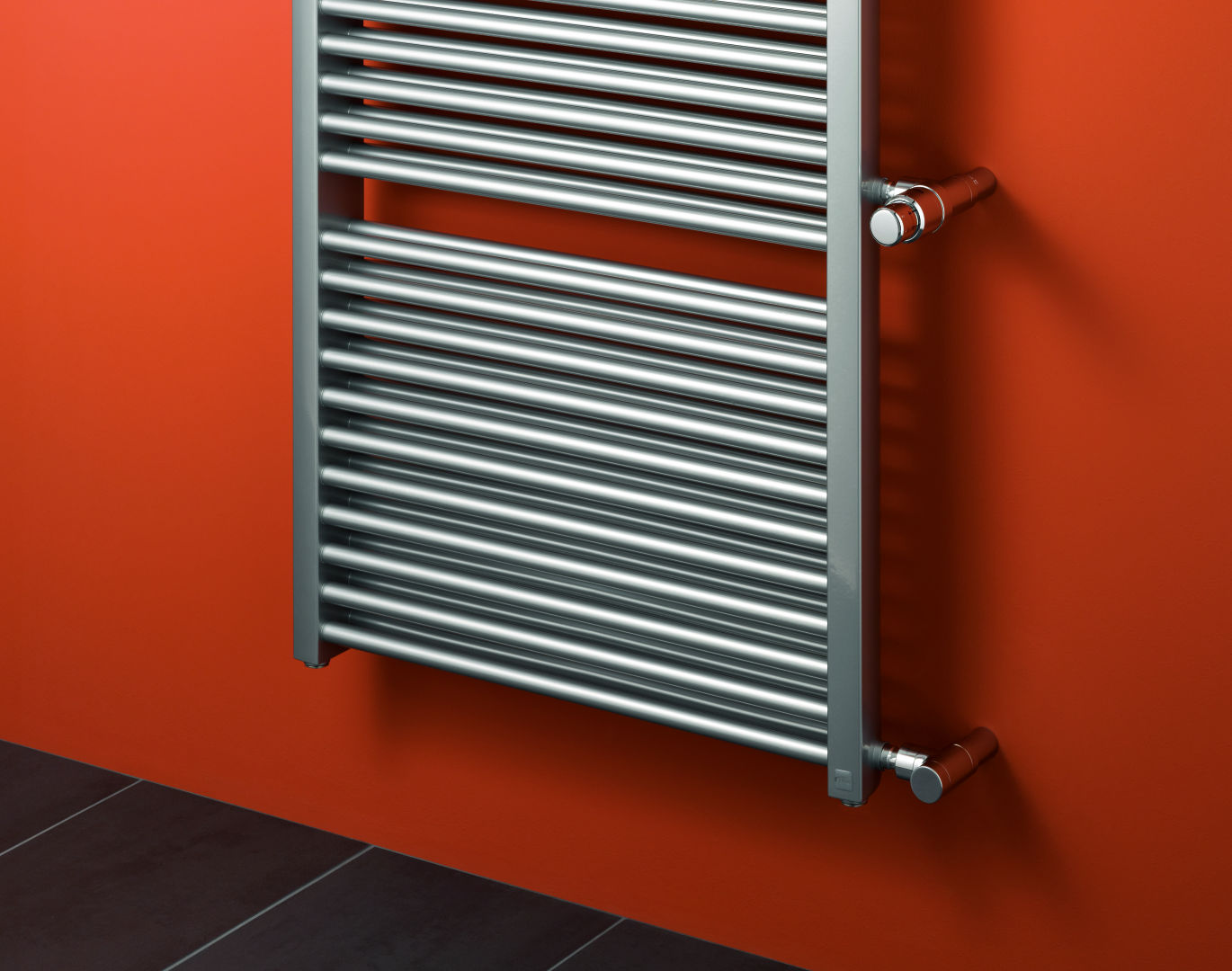 Kermi Duett -D BH 1492x74x484mm QN1020, RAL9016, Anschl. re., NA500
