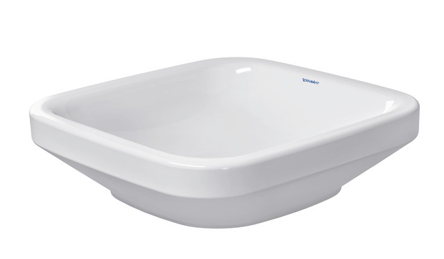 DU Aufsatzbecken DuraStyle 430 mm o.ÜL, o.HLB, geschliffen, weiß