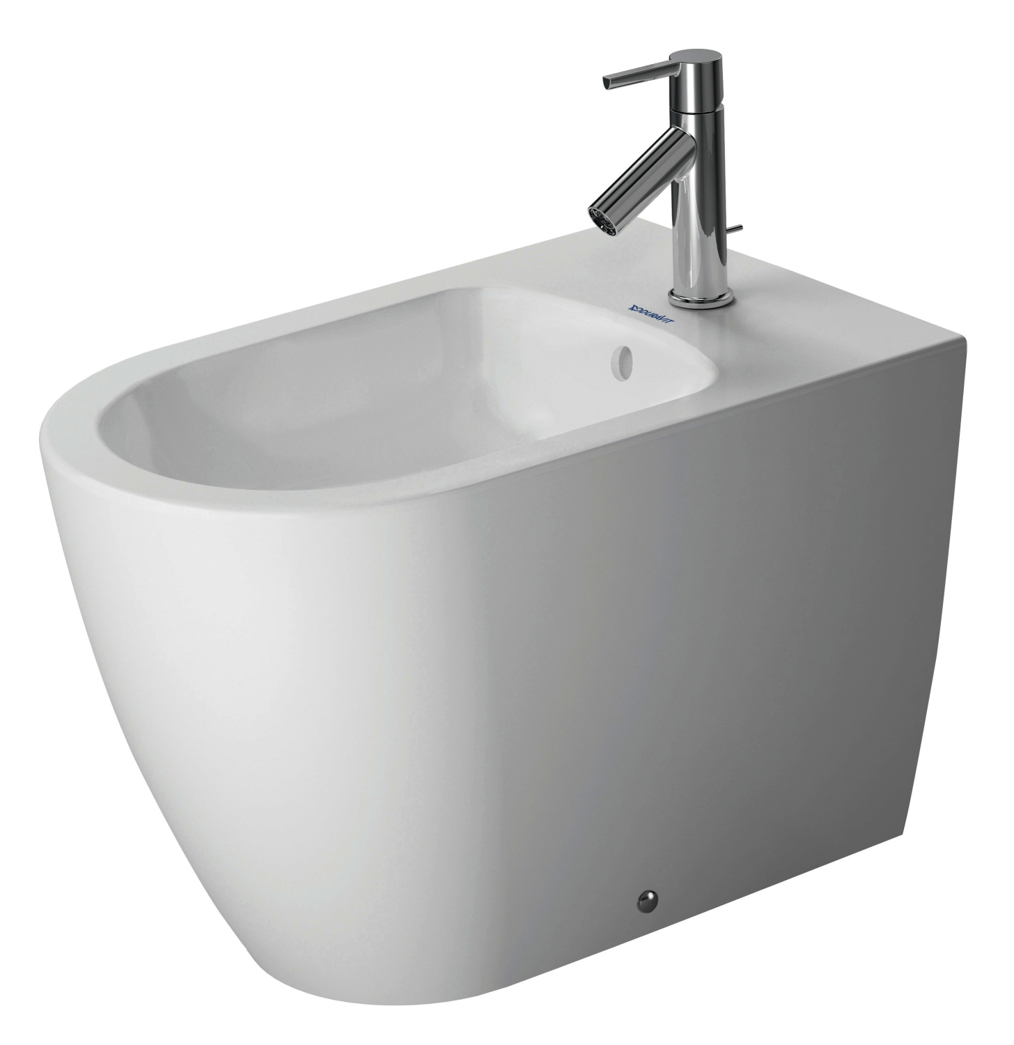 DU Stand-Bidet 600mm ME by Starck Weiß Seidenmatt, m. HL, m. HLB, 1 HL, BTW