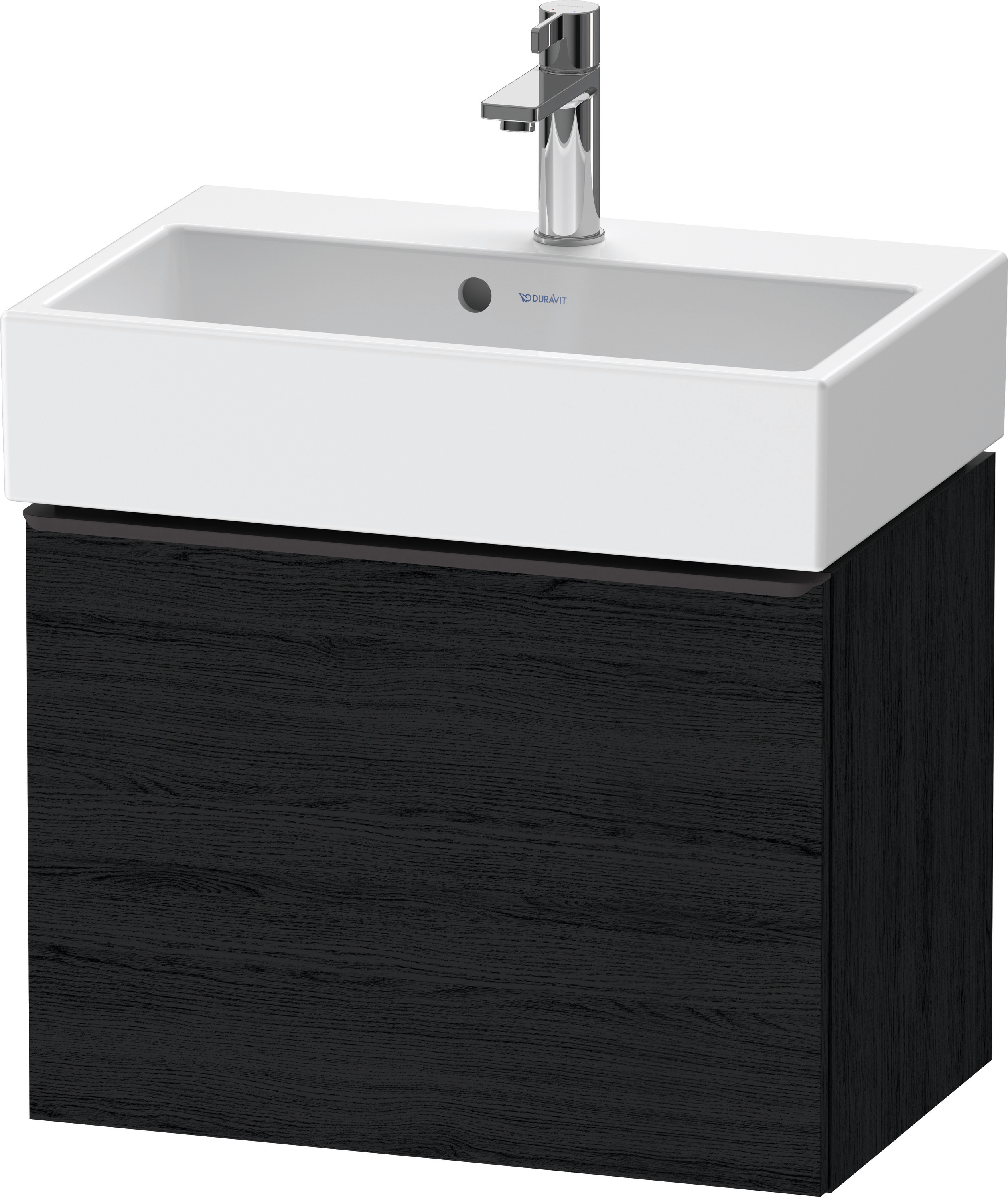 Duravit D-Neo WTU,Wandh,Ausz:1,Griff:Dia.Schw 584x372x440mm,Eiche Schwarz Matt, Dekor