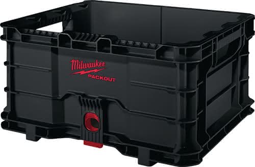 Transportbox PACKOUT™ L390xB450xH250mm schwarz MILWAUKEE Transportbox PACKOUT™ L390xB450xH250mm schwarz MILWAUKEE