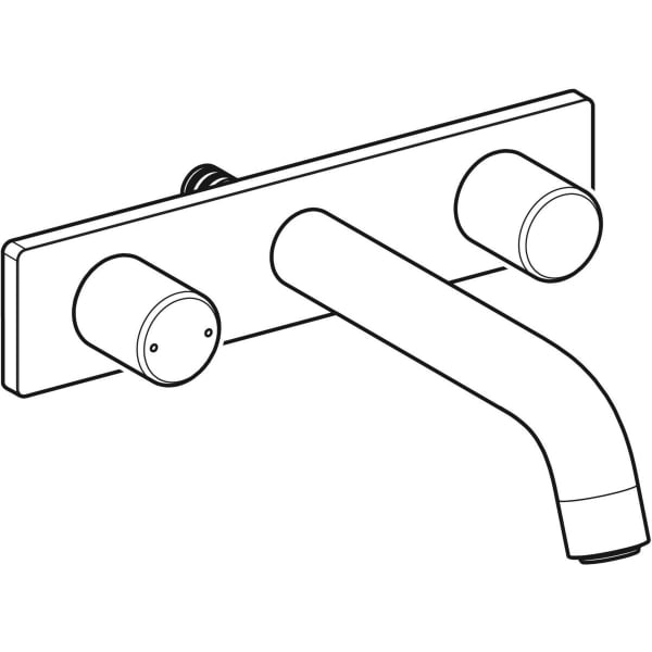 Geberit Arm.Körper für Geberit ONE WT-Arm. rundes Design, W.-Mont.,L:20cm, swm/Etc.