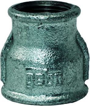 gebofittings Temperguss Gewindefittings 240 - Reduziermuffe 1 1/4"x1", verz. gebofittings Temperguss Gewindefittings 240 - Reduziermuffe 1 1/4"x1", verz.