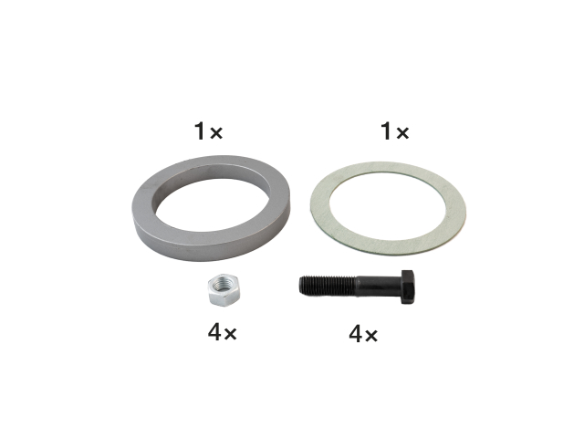 BIRAL Zubehör HLKKS Zwischenstück Z65, DN100, 20mm