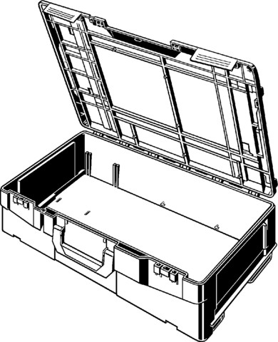 Viega Systemkoffer 2202XL in 607x395x178mm Kunststoff