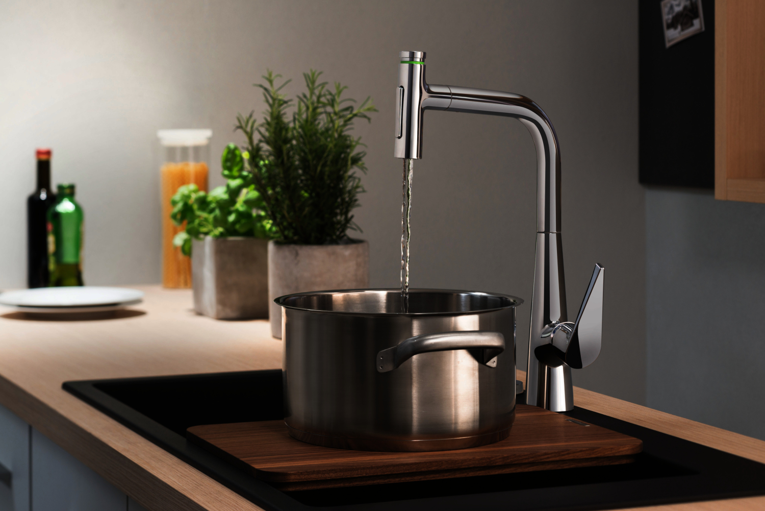 Hansgrohe Spültischmischer 300 Talis Select M51 Ausziehbrause 2jet sBox chrom