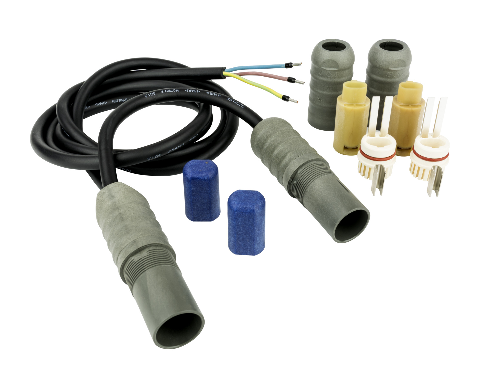 Danfoss T-Abzweig Connecto T2E f.2 Heizbänder+2 Endabschlüsse+Zuleitung Danfoss T-Abzweig Connecto T2E f.2 Heizbänder+2 Endabschlüsse+Zuleitung