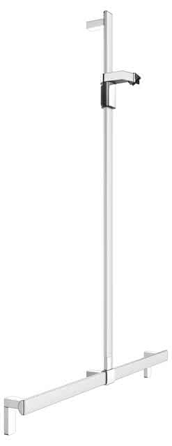 KEUCO Duschhandlauf AXESS 35014, Br.stg. 1000/1301mm si.-elox.