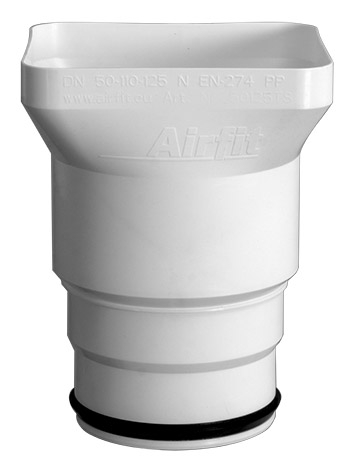 airfit PP-Trichtersiphon Airfit Plus DN 50 - 125, mit vergröß. Einlaufbereich