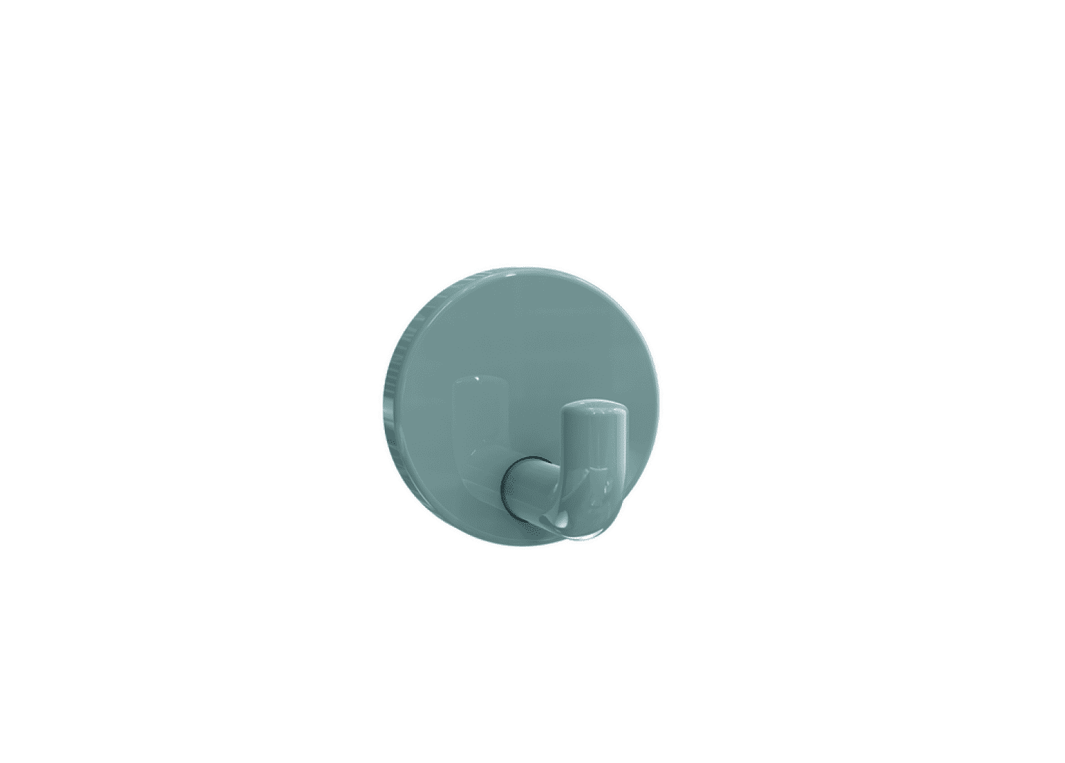 HEWI Wandhaken Ser 477, d:60mm anthrazitgrau