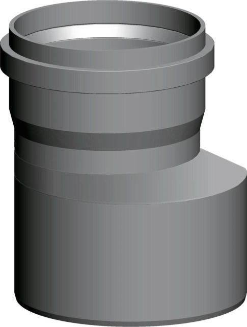 Wolf Reduzierung exzentrisch DN200 - DN160, aus PP Wolf Reduzierung exzentrisch DN200 - DN160, aus PP