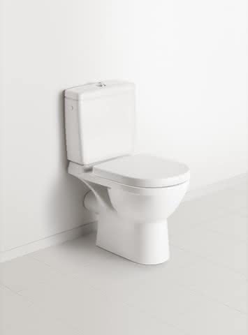 VB Spülkasten O.novo 394x147x370mm Zulauf seitl. od. von hinten Weiß Alpin