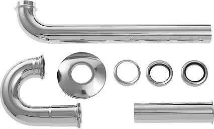 DU Waschtisch-Röhrensiphon 1 1/4 Zoll mit verlängertem Ablaufrohr, chrom DU Waschtisch-Röhrensiphon 1 1/4 Zoll mit verlängertem Ablaufrohr, chrom