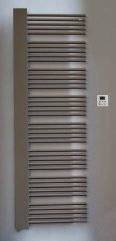 ZE Design-Heizkörper Yucca elektrisch YSE-130-080/GD 1365x95x800, RAL 9016