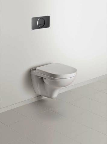 VB WC-Sitz O.novo 368x445x49mm Oval SoftClosing QuickRelease Weiß Alpin