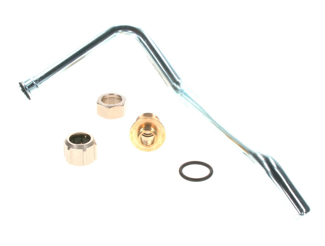 BOSCH Ersatzteil TTNR: 7100835 Verbindungsrohr Armatur/Brenner kpl